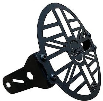 SGTB Metal Headlight Grill for RE Super Meteor 650 Head Light Protector Meteor 650 Bike Headlight Grill(Black)