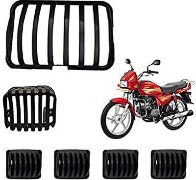 Motopex Bike Light Cover Bike Headlight Grill(Black)