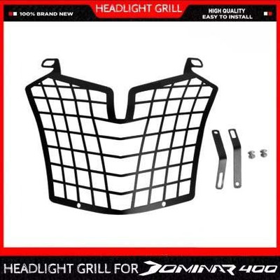 way2gmart BAJAJ DOMINAR 250/400 VENATOR HEADLIGHT GRILL (BLACK) Bike Headlight Grill(Black)