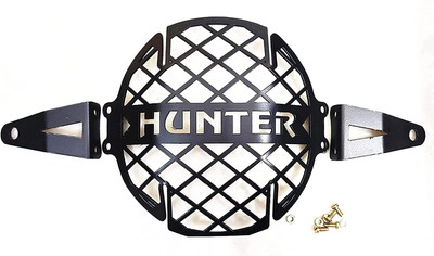 Chinkraft Hunter 350 Headlight Grill – Stylish & Durable Headlight Protector Bike Headlight Grill(Black)
