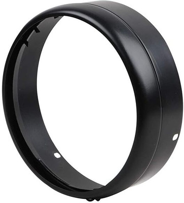 Golden Fox Inner & Outer Ring Compatible with RE Classic/Electra/Standard All Model Bike Headlight Grill(Black)