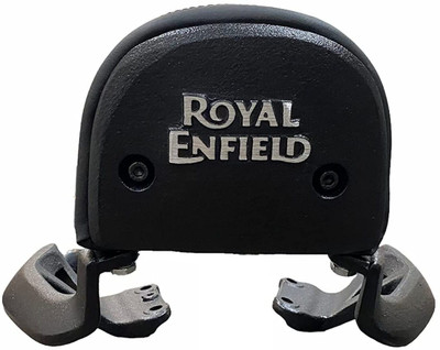 ZRIDE Best Quality Back Support For Royal Enfield Hunter 350 Back Rest Bike Headlight Grill(Black)