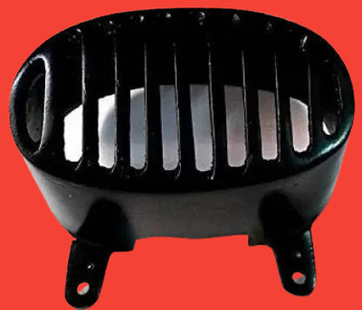Deveshahk Bike Headlight Girll-01 Bike Headlight Grill(Black)