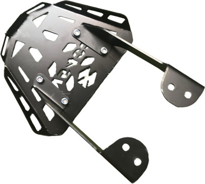 imad HEAVY METAL TOP RACK FOR NS400 Bike Headlight Grill(Black)