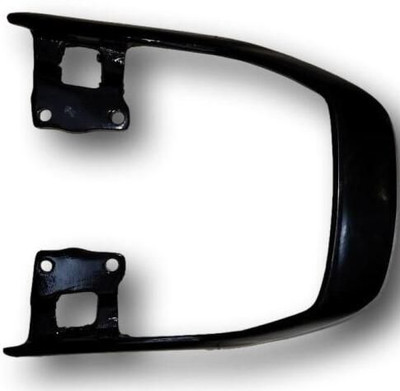 aqramax heavy splendor seat handle/splendor backrest Bike Headlight Grill(Black)