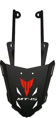 aqramax MT15 TOP RACK/BAG CARRIER-769 Bike Headlight Grill(Black)