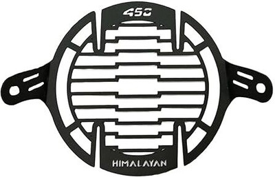 SGTB Bike Himalayan 450 Headlight Grill Head Light Frame Protector Bike Headlight Grill(Black)