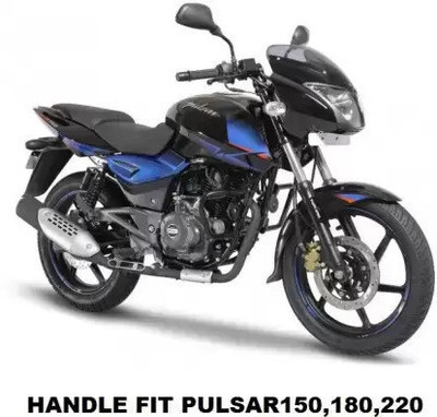AQRAMX PULSAR-SEAT HANDLE MODE-150/180/220 Bike Headlight Grill(Black)
