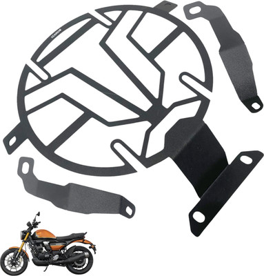 OZANGO Bike Metal Headlight Grill / Jaali Frames Guard for Ronin Bike Headlight Grill(Black)