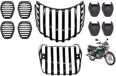 PECULIAR ZONE PZHFDELUXCOMBO814 Bike Headlight Grill(Black)