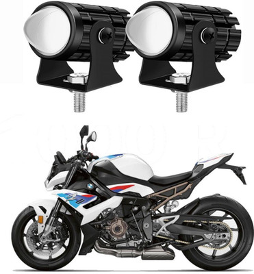 KGMZONE LED Fog Light for Universal For Bike, Universal For Car Bike Headlight Grill(Black)