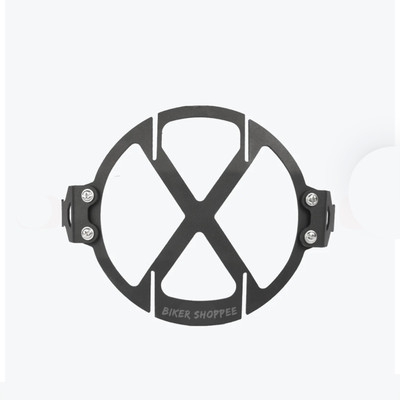 BIKER SHOPPEE HUNTER STALKERX HEADLIGHT GRILL Bike Headlight Grill(Black)