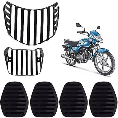 Golden Fox GF-03 Headlight, Indicator and Full Set of Taillight, for HF Deluxe Bike Headlight Grill(Black)