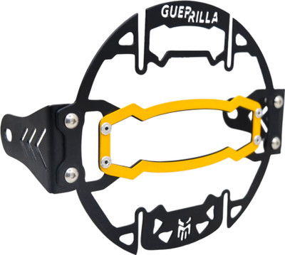 MILACHIN 450 Bike Headlight Grill(Black, Yellow)