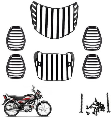 Golden Fox GF-04 Headlight, Indicator and Full Set of Taillight, for HF Deluxe Bike Headlight Grill(Black)
