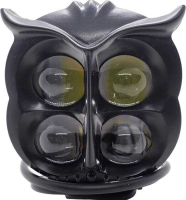 PBTA LED Fog Light for Universal For Bike, Universal For Car Bike Headlight Grill(Black)