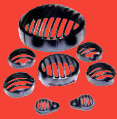 Gurdeep Creation Bike Headlight Girll-42 Bike Headlight Grill(Black)