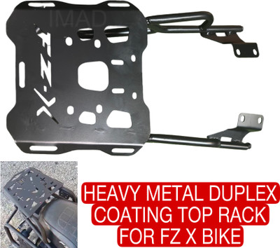 imad NEW DESIGN TOP RACK FOR FZX Bike Headlight Grill(Black)
