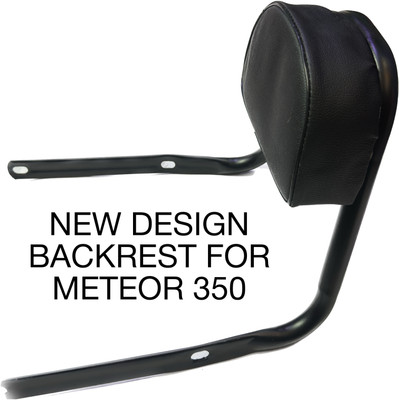 imad NEW DESIGN BACKREST MET 350 Bike Headlight Grill(Black)