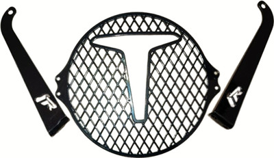 Yuvraj Industries Ronin headlight grill 01 Bike Headlight Grill(Black)