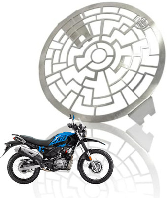 Moto Genius Headlight Grill Guard for Xpulse Bike Headlight Grill(Silver)