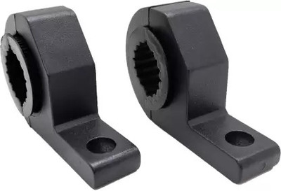 SRPHERE Aluminium Clamp for Fog Light/Headlight Mounting Bracket (Pack of 2pcs) Bike Headlight Mount