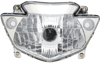 DIGICOP Head Light Assembly without Bulb Holder for Tvs Apache Bike Headlight Mount