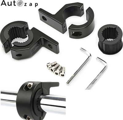 hjg Handle bar Motorcycle Bracket Kit Mount Clamp for Fog Light Bike Headlight Mount