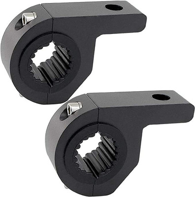 SRPHERE Fog Light/Lamp Clamp (Pack of 2) Universal for RE Thunderbird 500X Bike Headlight Mount