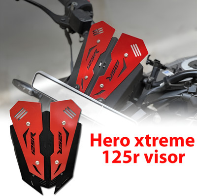 ASRYD Motorcycle Headlight Visor For Hero Xtreme 125r Best Quality Bike Headlight Visor