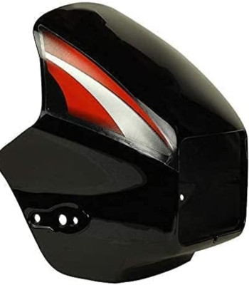 PARASNATH Red visor BS6 Bike Headlight Visor