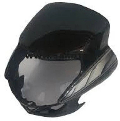 tawarentreprise Headlight Visor For HF Deluxe (Black/Grey) Bike Headlight Visor