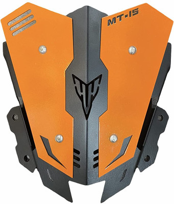 SGTB Steel Visor Wind Deflector For Bike MT 15 Bike Headlight Visor