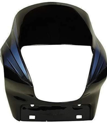 Jinvaani Passion plus black blue visor Bike Headlight Visor