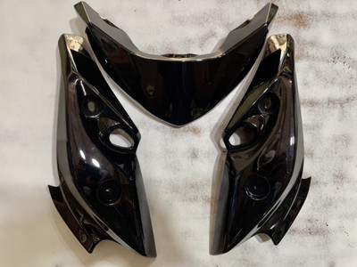 A.A.I FZS Version 1 V1 Black Bike Headlight Visor