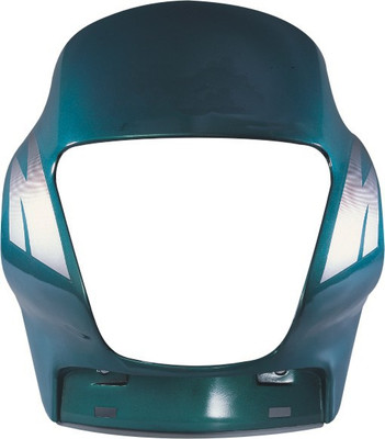plutoauto Headlight Visor For Passion Plus (Turkish Blue) Bike Headlight Visor