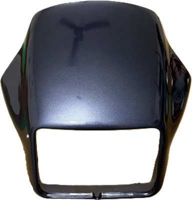 plutoauto Headlight Visor compatible with Splendor Plus Heavy Grey Bike Headlight Visor