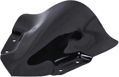 AccessoriZoid Black Fibre Visor For Yamaha MT-15/Front Head Light Protector For Yamaha MT-15 Bike Headlight Visor
