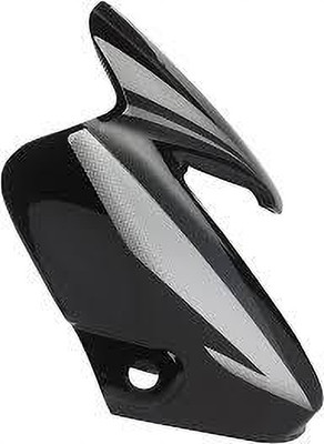 ARPIT ENTREPRISE Front Headlight Visor For Splendor NXG (Black/Grey) Bike Headlight Visor