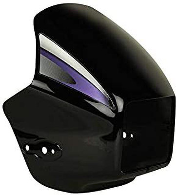 plutoauto Original Headlight Visor For Hero Splendor Plus (Black Purple) Bike Headlight Visor