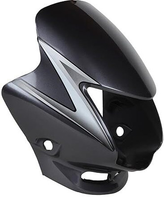tawarentreprise Front Headlight Visor For Shine Old Model (Geny,Grey Bike Headlight Visor