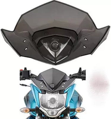 xtremebikers FZ crown visor 01 Bike Headlight Visor