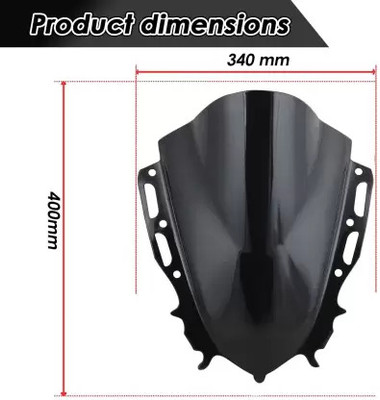 MYXB Traders v4 visor r15 Bike Headlight Visor