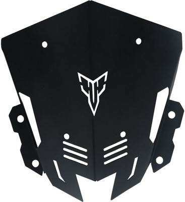 Y retail Metal Visor Designed Windshield With Mild Steel Material Bike Headlight Visor