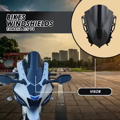 MYXB Traders v4 visor Unbreakable Bike Headlight Visor