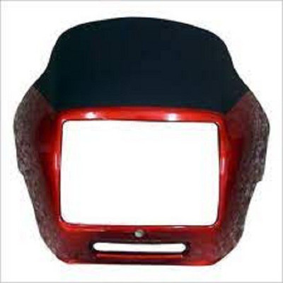 ARPIT ENTREPRISE Front Visor for CD/Dawn (Red) Bike Headlight Visor
