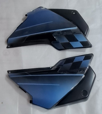 Sai SIDE PANEL GLAMOUR NEW BLACK 211B Bike Headlight Visor