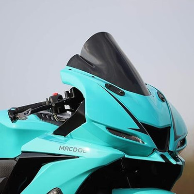 auto trends Unbrekable Double Bubble Visor Bike Fairing Kit-0 Bike Headlight Visor
