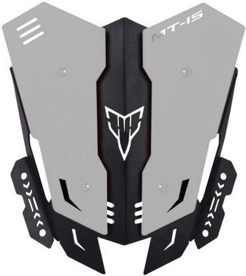 way2gmart New_Heavy Quality Metal Visor for Yamaha MT15 Bike Headlight Visor