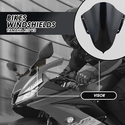 MODAROCK RV-07 Windshield Visor for R15 Bike Headlight Visor